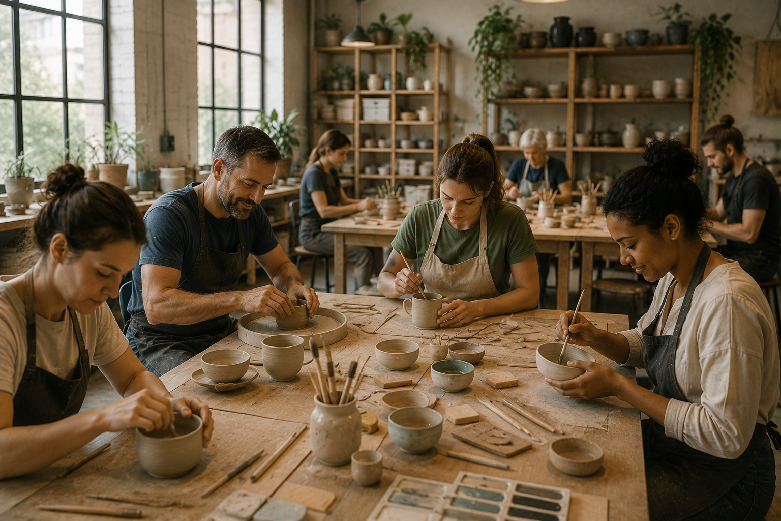 Pottery studio tools